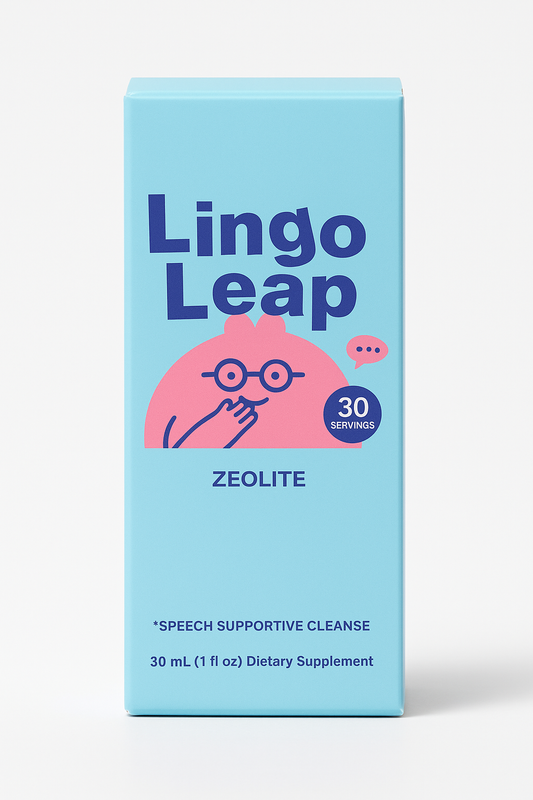Bebe Lingo Leap Zeolite Drops – Kids’ Natural Detox Support (30 mL)