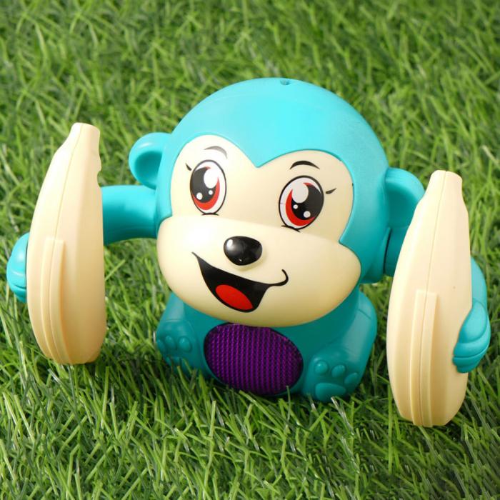 Electric Tumbling Monkey Toy