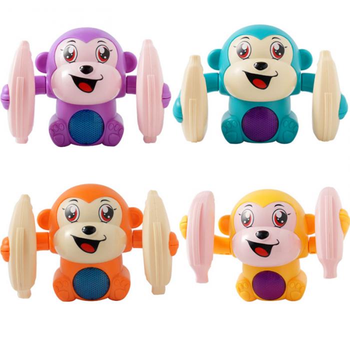 Electric Tumbling Monkey Toy