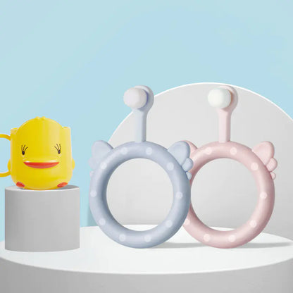 Silicone Baby Toothbrush Set for Infants and Children