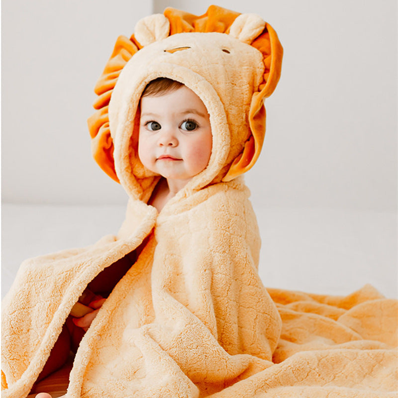 Fleece Animal Bath Towel