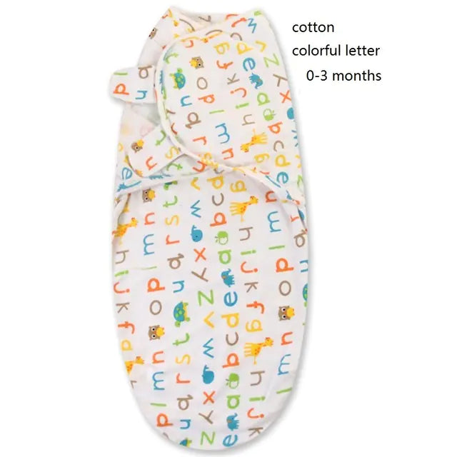 100% Cotton Baby Swaddle Wrap Blanket for Infants