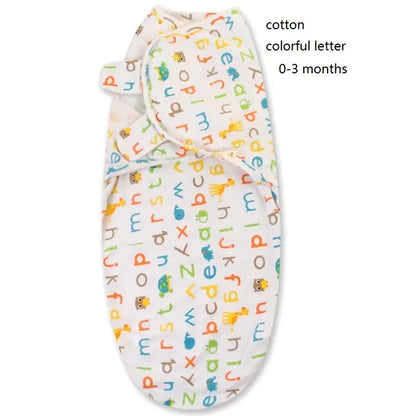 100% Cotton Baby Swaddle Wrap Blanket for Infants