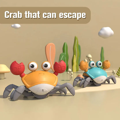 Crawling crab toy