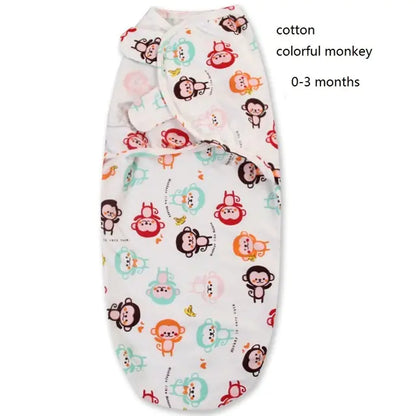100% Cotton Baby Swaddle Wrap Blanket for Infants