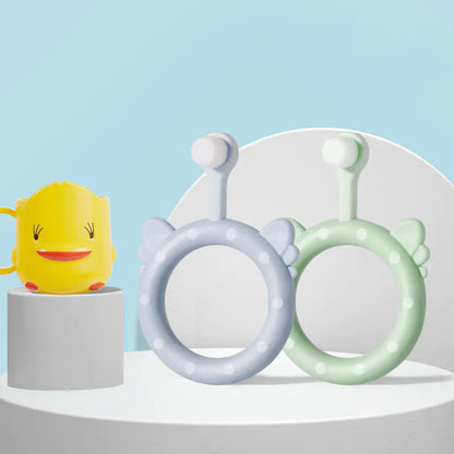 Silicone Baby Toothbrush Set for Infants and Children