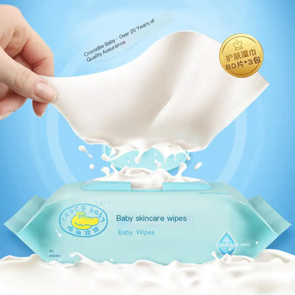 Crocodile Baby Wet Wipes for Infants and Kids