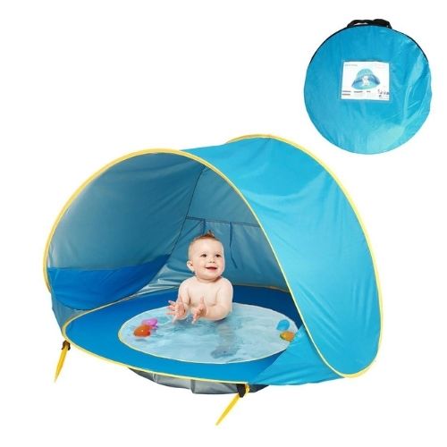 Bebe Products Portable Baby Beach Tent with UV Protection
